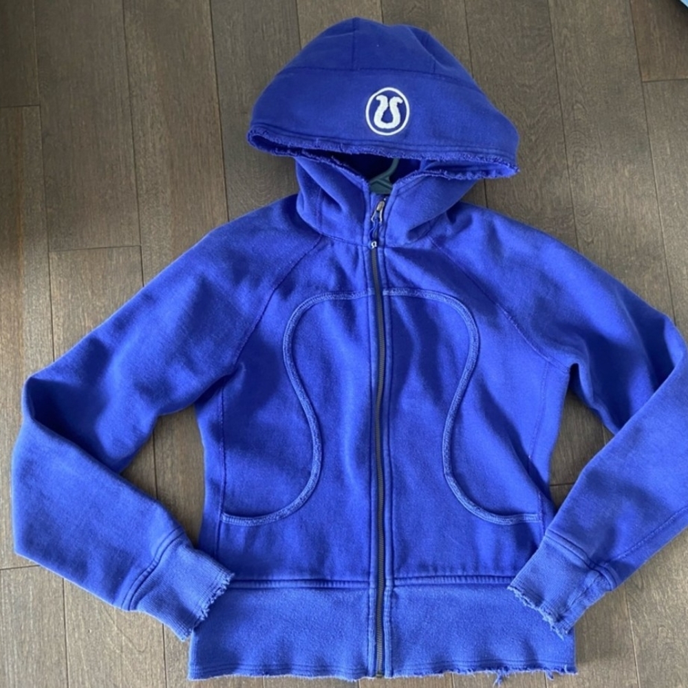 Lululemon Blue Scuba Hoodie